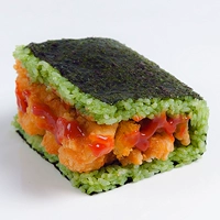 Изумрудная соль хрустящий куриный рис шар 6
