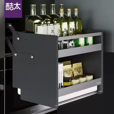 Cool too kitchen high cabinet pull basket electrical high cabinet storage elevator kitchen whole Cabinet high cabinet bowl dish basket