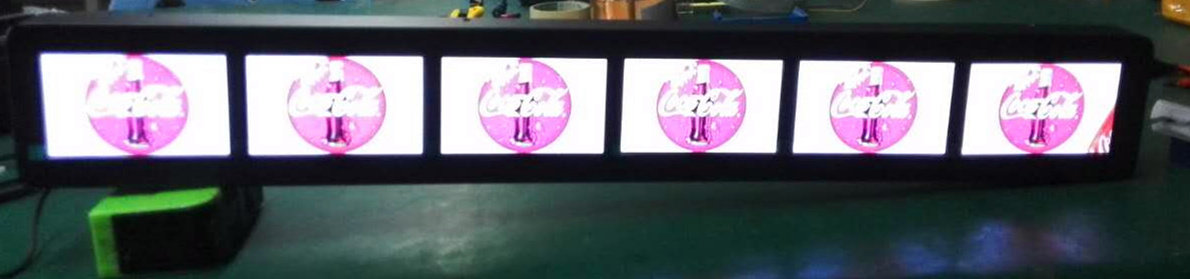 Customized 5 inch small screen TV play advertising player multi-screen advertising small size splicing advertising player