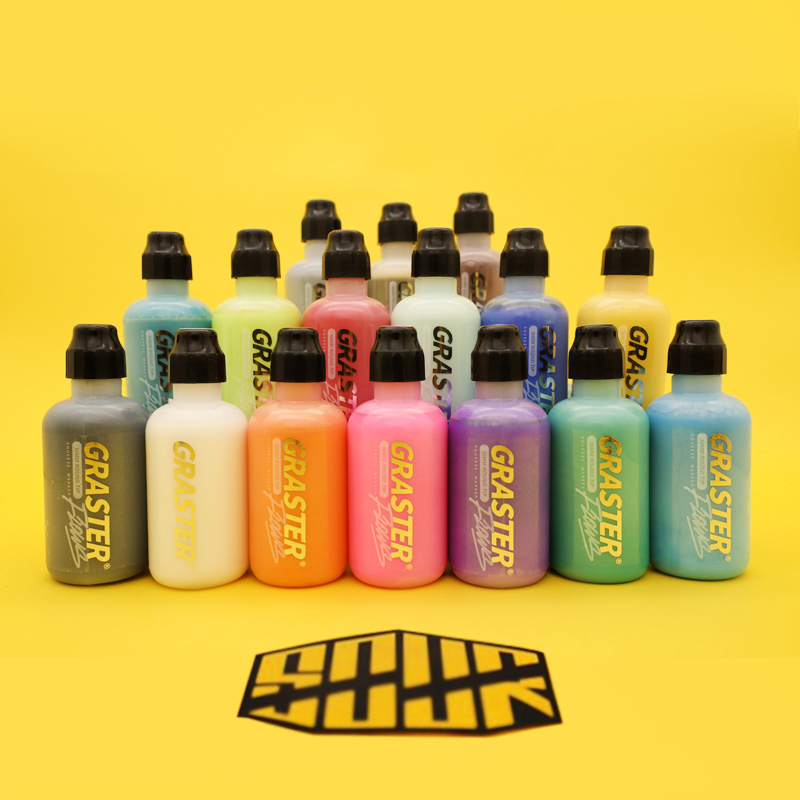 618 Carnival GRASTER 10mm Graffiti Round Toe Flowing Pen Large Capacity 16 Colors Set Limited Time Sale