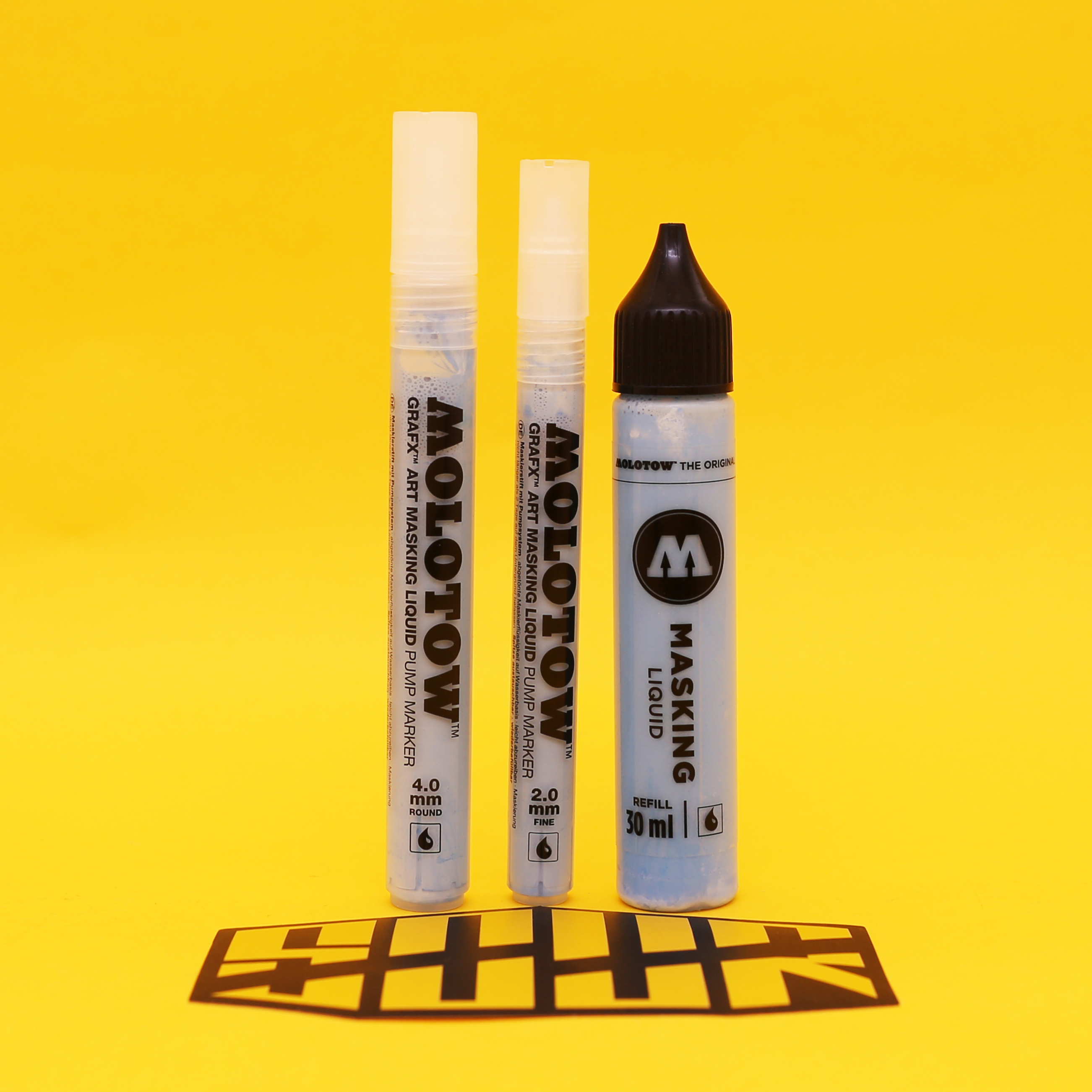 Molotow) Germany imported blank liquid watercolor blank pen illustration blank 4mm 2mm supplementary liquid