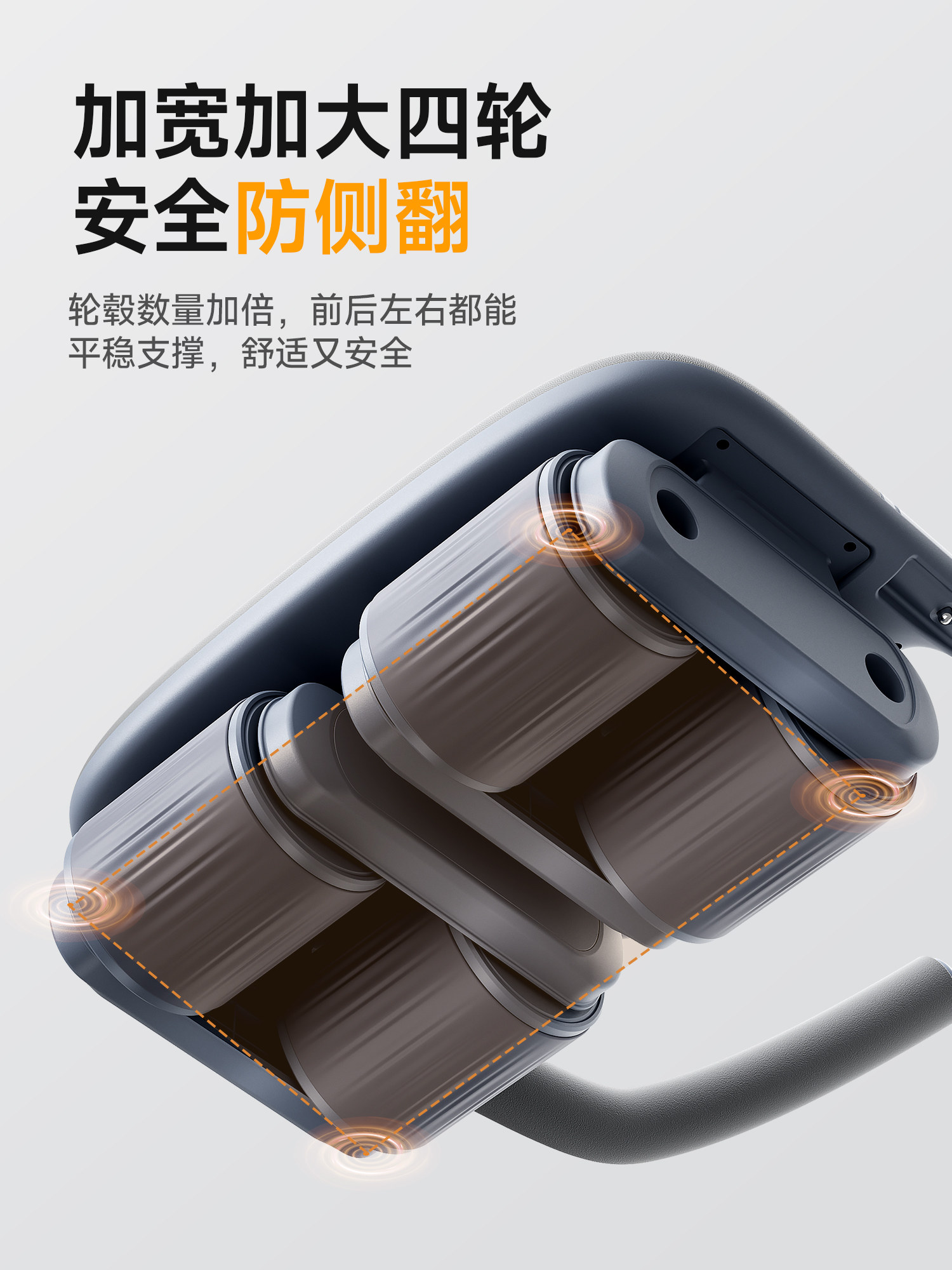 Abdominal Wheel 2025 New Model Fitness Home Equipment Automatic Rebound Abdominal Muscle Trainer for Men and Women Slim Belly Abdominal Roller