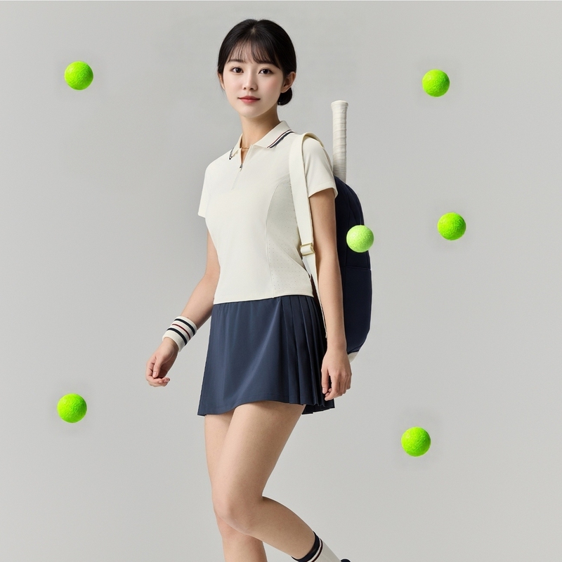Parfoistennis Tennis Skirt Anti-Exposure Sports Leggings Pleated Woven Skirt Pants Parfoistennis Tennis Skirt Anti-Exposure Sports Leggings Pleated Woven Skirt Pants