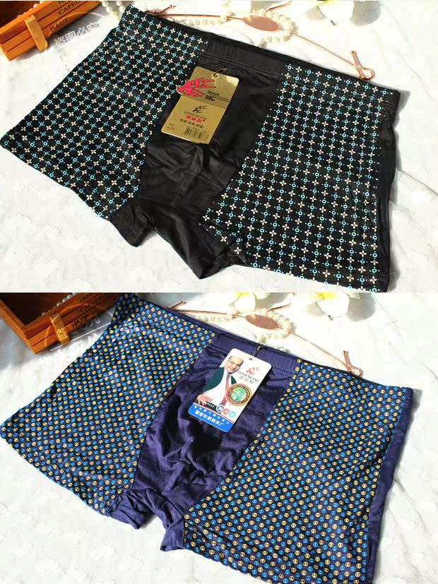 Quần lót nam boxer modal quần short 衩 3x siêu béo cực lớn eo quần đầu cha quần lót sịp nam