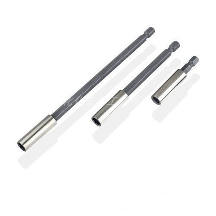 1 4 Power batch strong magnetic connection rod pistol drill length rod 6 35 mm sleeve rapid rod