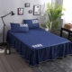 Tinh khiết bông giường váy một mảnh bông phim hoạt hình Simmons nệm bảo vệ 1,8 m ba mảnh custom-made bedspread - Váy Petti ga giường viền họa tiết