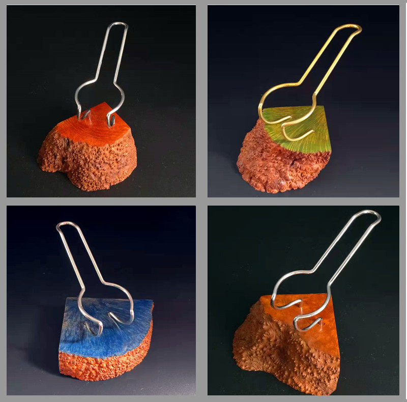 Italian Stone Nangwood Smoke Base Bucket Shelf Single Eye Handmade Single Bucket Containing Solid Wood Stable One Pat On The Back