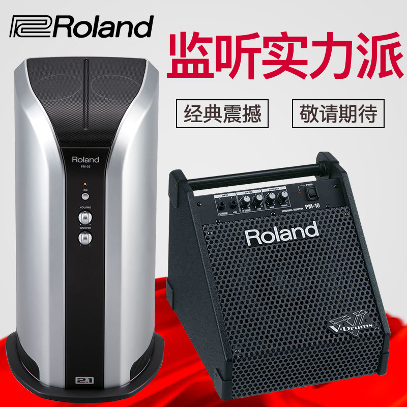 Roland Roland SF Electric Drum Monitor Speaker PM10 PM03 PM100 PM200 Electronic Drum Speaker