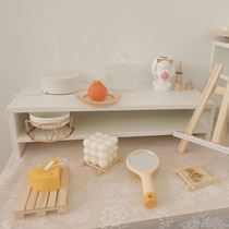 Dormitory Ins Desktop Computer Display Heightening Shelf Desk Face Contained Shelf Base Notebook Holder