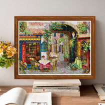 Cross embroidered Verona Café 2022 new line embroidered European-style full embroidered living room bedroom handown embroidered kit