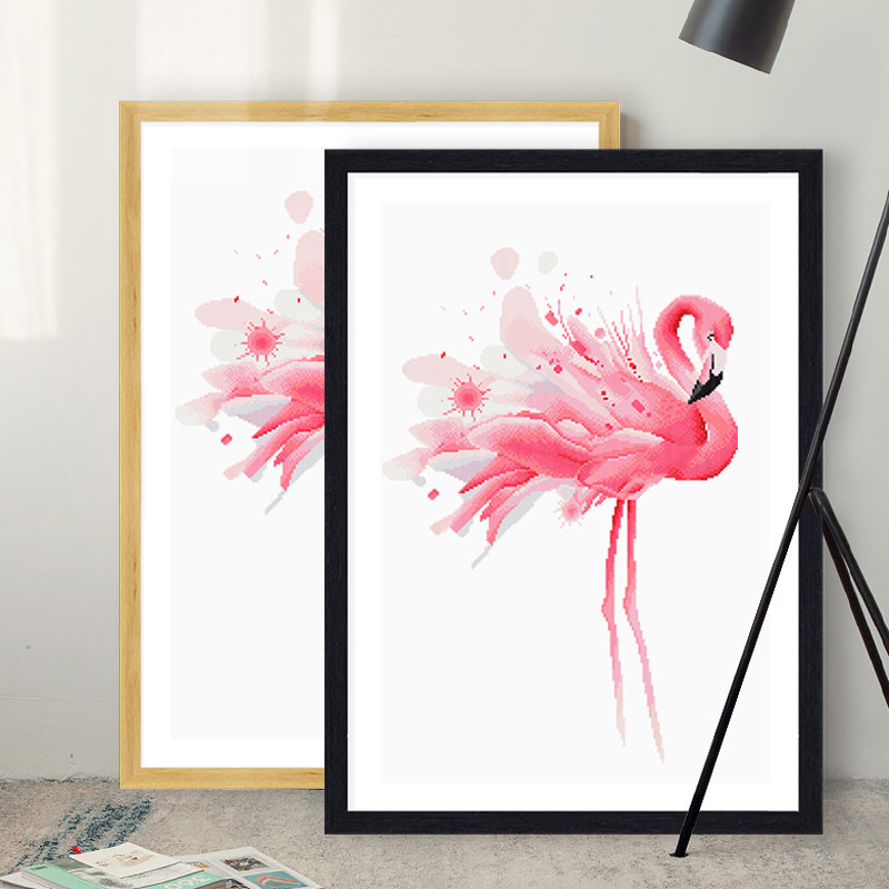 Cross stitch frame framed frame frame photo frame custom-made European-style minimalist modern wall-mounted diy framed frame