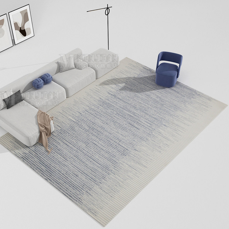 Italian Minimalist Carpet Living Room Light Extravaganza Modern Minima Nordic Tea Table Blanket Superior Striped Progressively Floor Home Bedroom Blanket