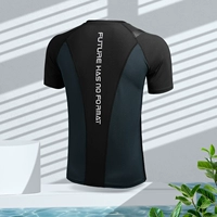 Черный купальник, быстрое высыхание