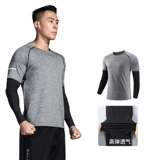 Летняя быстросохнущая баскетбольная форма для спортзала для тренировок, шелковый тонкий спортивный костюм, для бега, в обтяжку