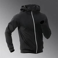 Спортивная быстросохнущая эластичная куртка, свободный крой