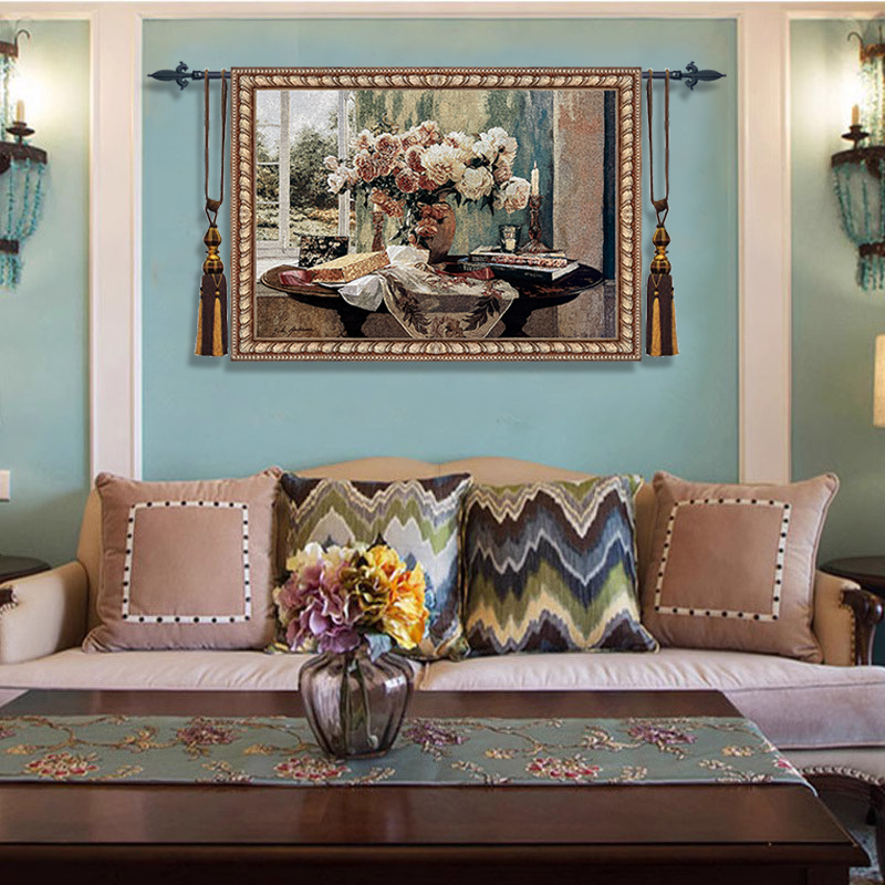 Xiyuan Art Tapestry Exquisite Belgian Study Bedroom Decorative Wall Tapestry Background Wall Hanging Painting European Style Tapestry Painting Xiyuan Art Tapestry Exquisite Belgian Study Bedroom Decorative Wall Tapestry Background Wall Hanging Painting European Style Tapestry Painting