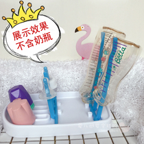 (Special) Milk bottle drying rack foldable nipple drying drain rack dustproof multifunctional Universal Portable storage
