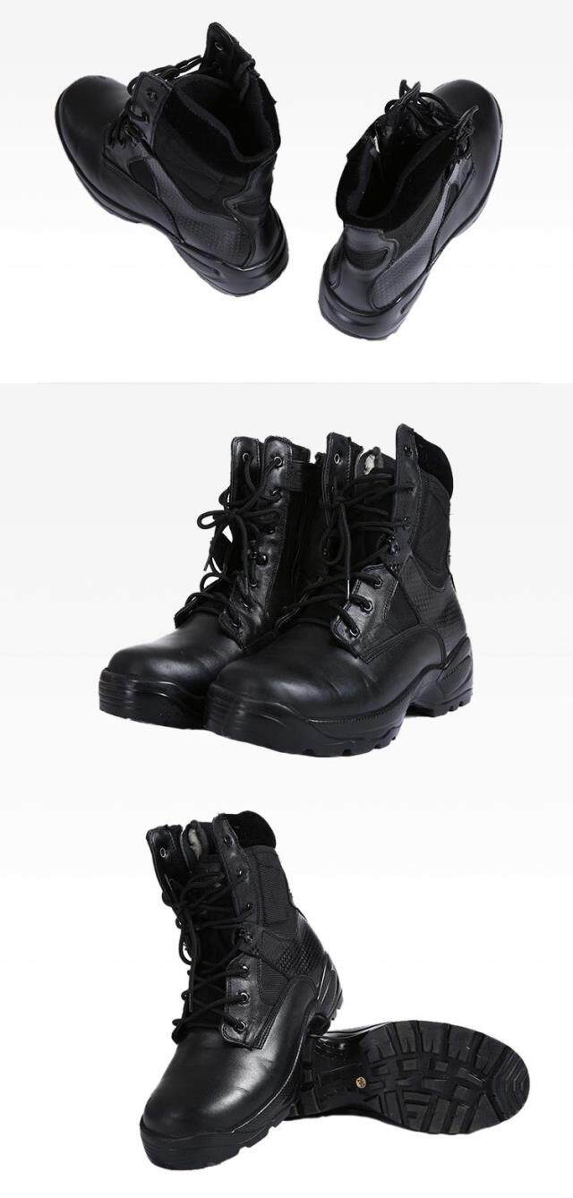 Bottes militaires en cuir - Ref 1402440 Image 19