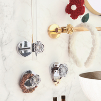 Light luxury brass hair band storage rack storage artifact hair band head rope hook bathroom hairpin hair accessories headband hook