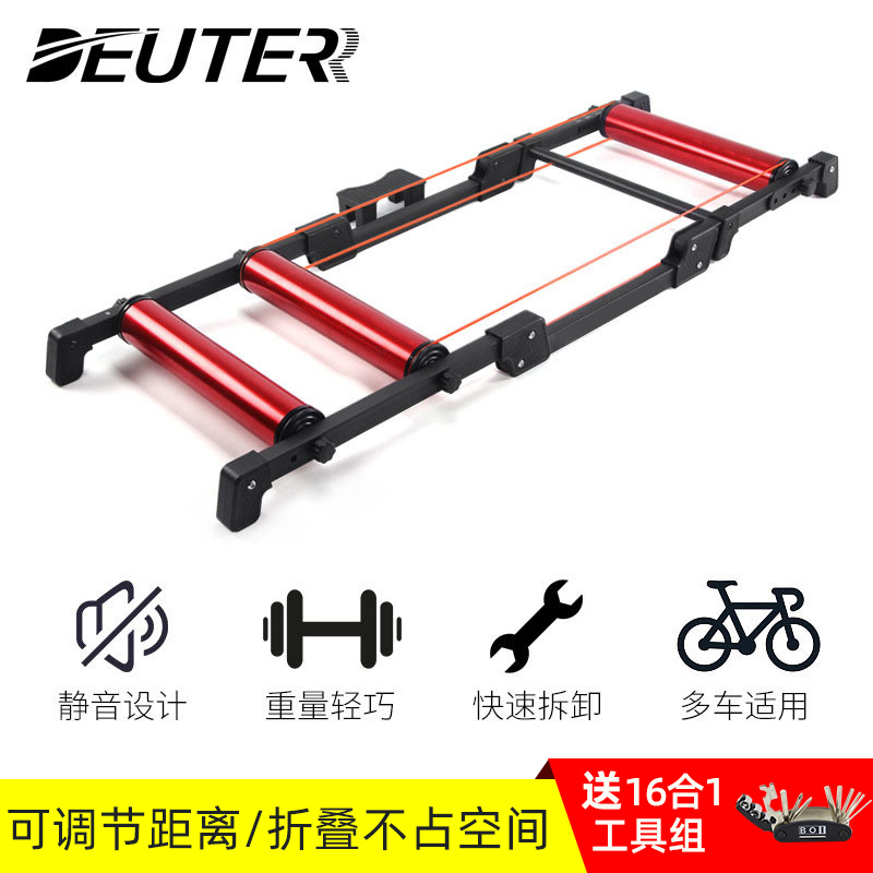 DEUTER ローラー乗馬プラットフォーム自転車トレーニングプラットフォームマウンテンロードバイク屋内サイレント自転車 GT03 乗馬プラットフォーム