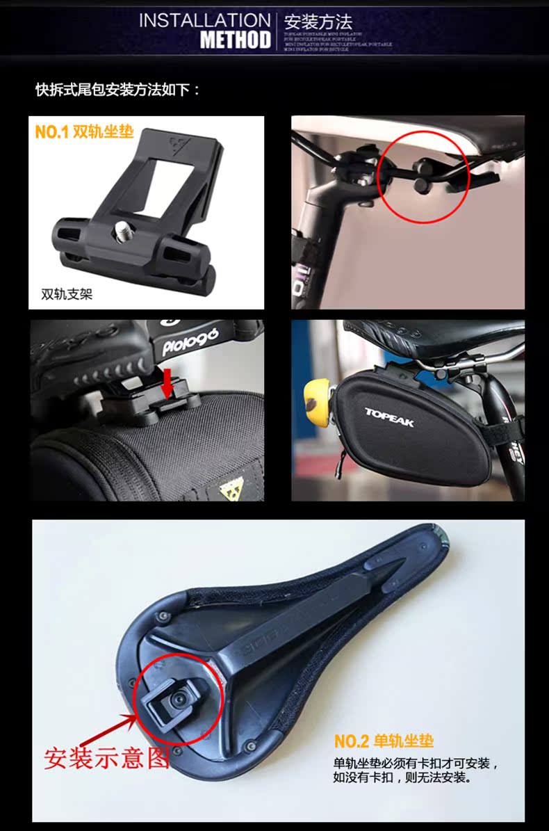 Sacoche pour vélo TOPEAK - Ref 2233800 Image 29