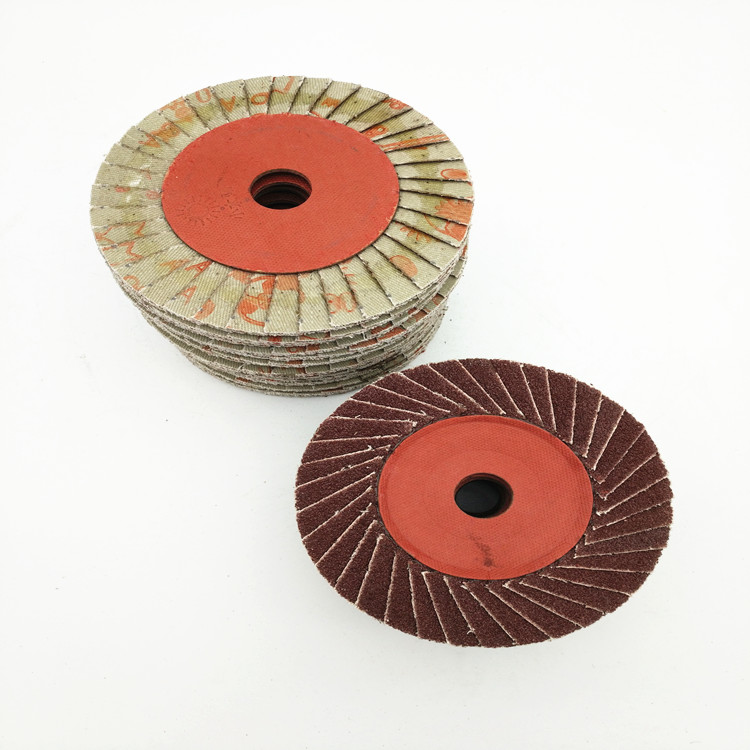 Thickened 46 page Flower type impeller stainless steel polished sheet wheel 100 Page sheet 100mm * 16mm Hard sheet soft sheet