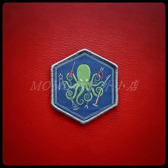 Spot PDW SPD Kraken DIY Sticker Octopus Pattern Limited Edition Armbands
