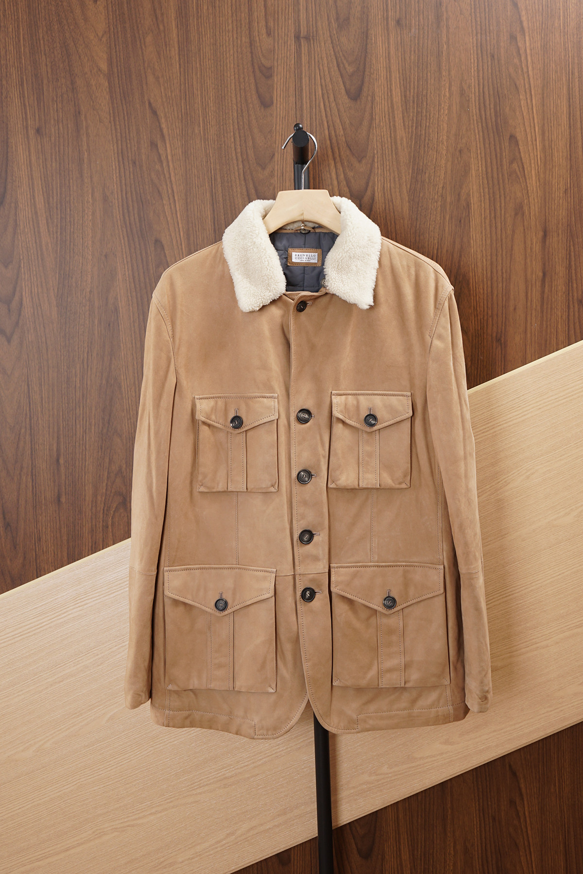 ブルネロクチネリ 秋冬 テーラードジャケット 50 新品 42万 BRUNELLO