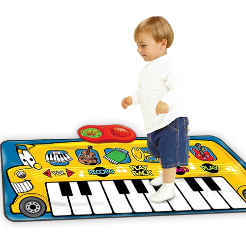 Детское музыкальное электронное пианино для младенца, детский игровой коврик, игрушка, раннее развитие, обучение, подарок на день рождения
