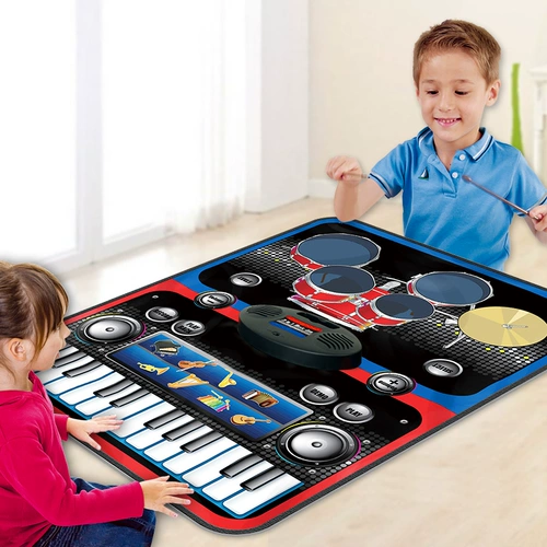 Детские барабаны для раннего возраста, синтезатор, музыкальная игрушка для мальчиков, раннее развитие, подарок на день рождения