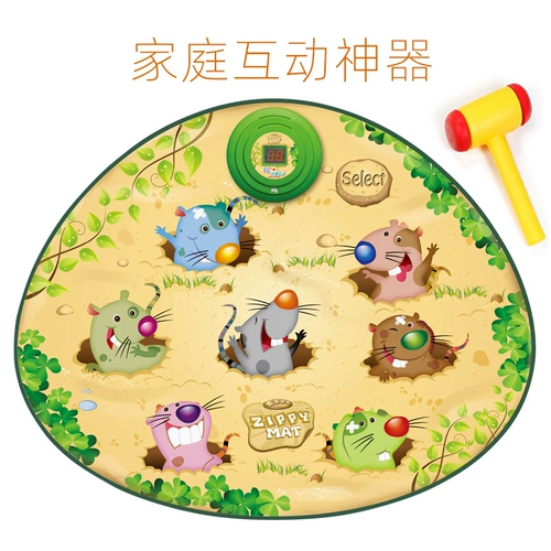 Большая музыкальная игровая приставка для мальчиков для раннего возраста антистресс «Суслик», игрушка