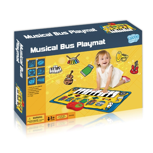 Детское музыкальное электронное пианино для младенца, детский игровой коврик, игрушка, раннее развитие, обучение, подарок на день рождения