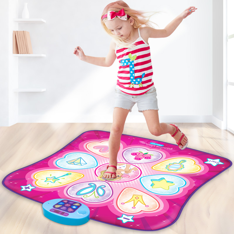 Puzzle dance mat 2 music mat 5 baby 6 early education 4 girls 3 years old children's toy girl birthday gift child 8