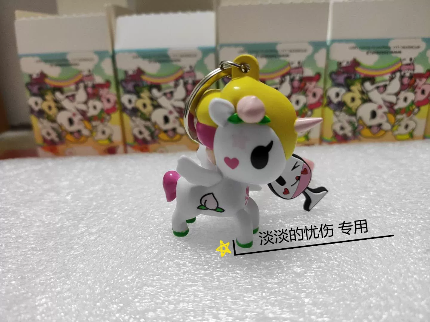 Семейный магазин удобств слепой слепой TOKIDOKI Tao Qiduqi Единорог слепой слепой слепой кукольный брелок-бусина для качелей