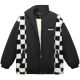 GENANX lightning trendy brand 22FW new checkerboard winter warm couple lamb velvet jacket-padded cotton-padded jacket