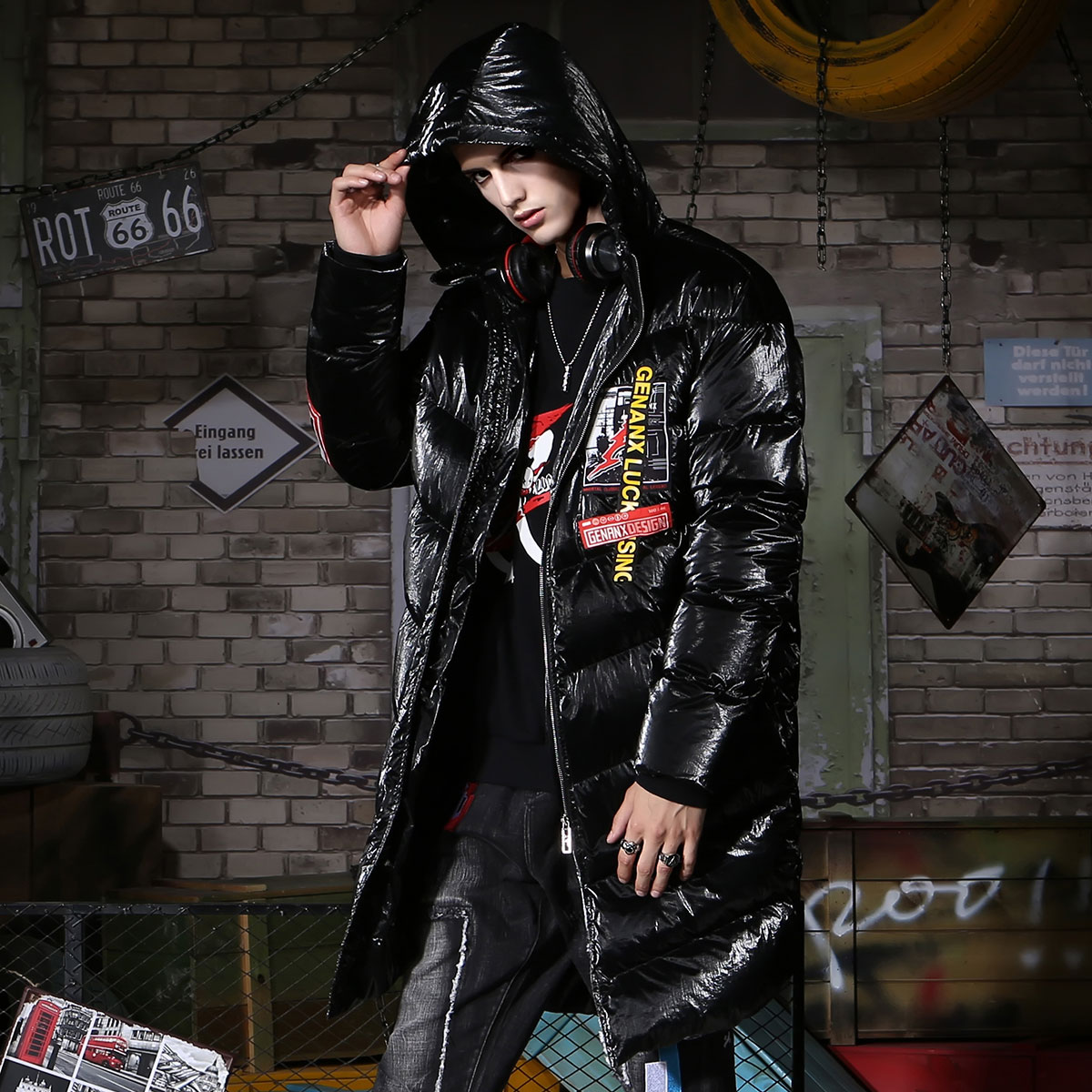Blouson homme GENANX    en Nylon - Ref 3121248 Image 4