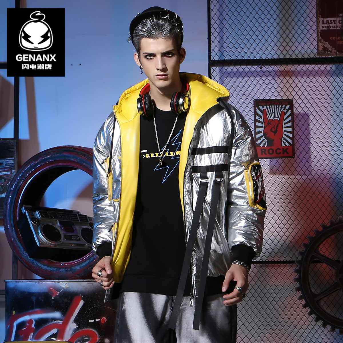 Blouson hiver pour homme GENANX    - Ref 3112168 Image 1