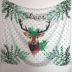 Unicorn hangcloth vải nền in trang trí tường bao gồm phòng ngủ cô gái nai sừng tấm phòng đầu giường vải ảnh thảm treo tường trang trí Tapestry