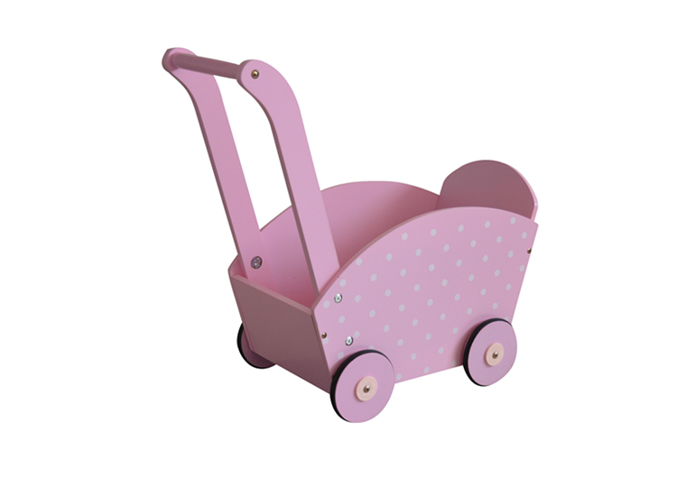 Foreign trade Children school walker Wooden Trolley Walker Car Baby Supermarket shopping cart Male girl posing as a family wine toy