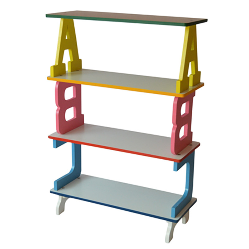 Foreign Trade Children Toy Containing Shelf Shelf Multilayer Shelve Nursery School Finishing Frame Wooden Bookshelf Shoes Rack