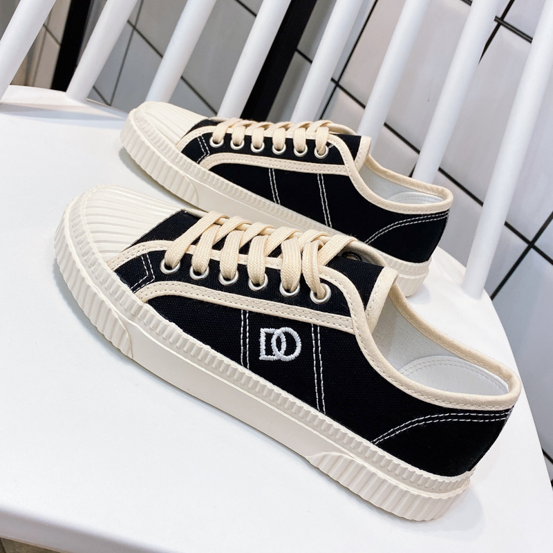 2022 Summer style New 100 hitch Chains Smooth Sailing Shoes Women Shoes Spring Style Casual Board Shoes Cookies Cloth Shoes Sneakers Sneakers