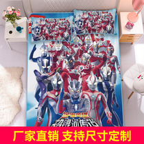 Children Boy Ice Silk Cool Mat Cartoon Ottman Air Conditioning XI Aubsiro 1 2 m Single Bed 1 5m Summer 2