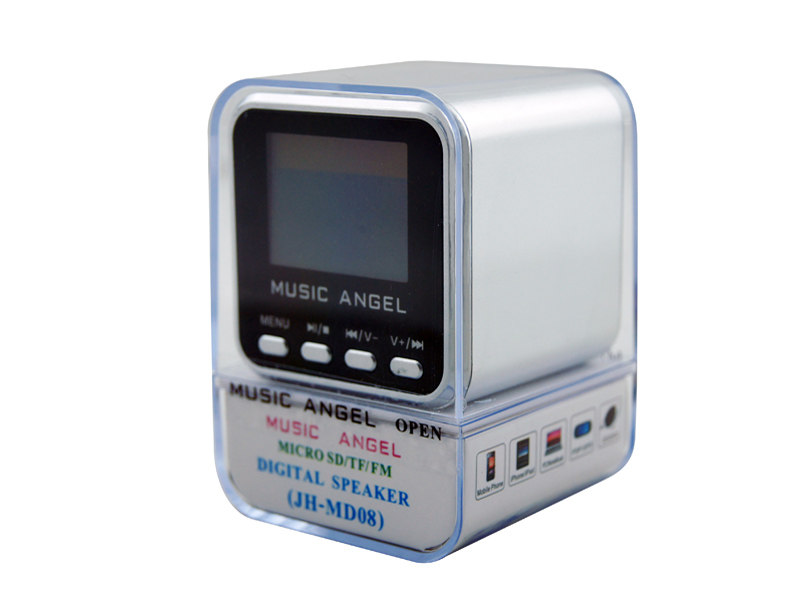 Music Angel Music Angel JH-MD08D portable card speaker radio phone mp3 small steel cannon