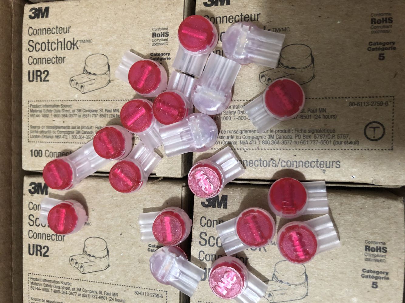 American original 3M wiring unit K3 wiring block UR2 wiring for three - wire coupling continues 100