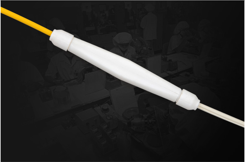 Leather cable protects box Fiber hot fusion box thermal shrinkage box 100 small round fiber box