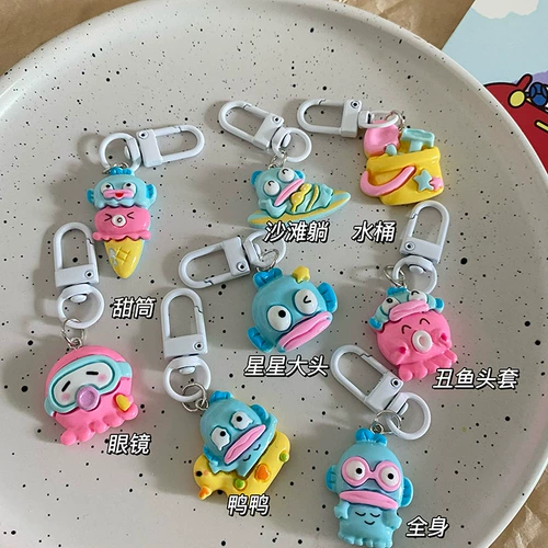 Мультяшная подвеска, милое украшение на сумку, брелок, аксессуар