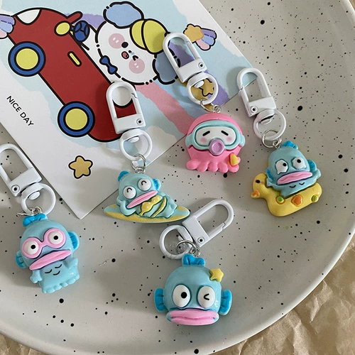 Мультяшная подвеска, милое украшение на сумку, брелок, аксессуар