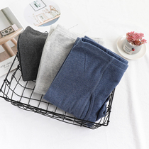 Bottom Pants Day Single Mens Autumn Pants Single Piece Warm Pants Lining Pants FTY Fever Close-knit Kneecap Pants Cotton Sweater Pants