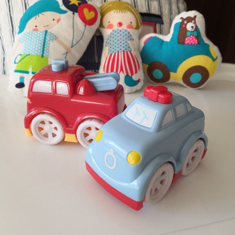 Export single self-reserved cute fun Q flavor sliding car boy girl car toy without burr