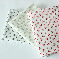 Rửa sạch bông bông đồng bằng áo sơ mi vải cotton mỏng nhỏ in hoa crepe làm bằng tay DIY quần áo - Vải vải tự làm vải borip